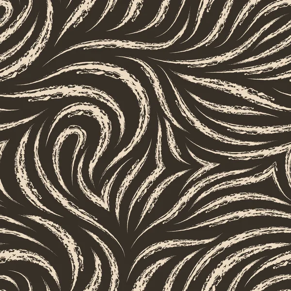 Бесшовный векторный рисунок из бежевых мазков или красок. Шлифовальная текстура для упаковки и оберточной бумаги. Шаблон для футболок из леггинсов или штор . — стоковый вектор