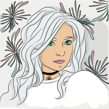 Kartpostal için halloween öğeleri