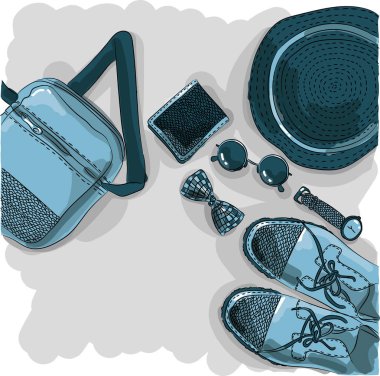  Erkekler üstten görünüm kümesi