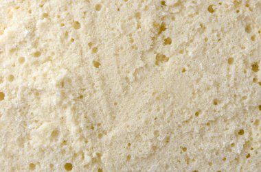 Sünger pastayı yakın. Lezzetli bisküvi pastası pişmiş hamur