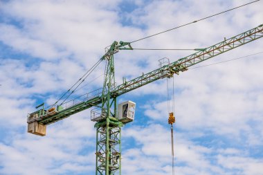 construction site crane clipart