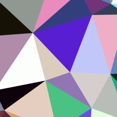 Arka plan çok renkli geometrik poligonal.