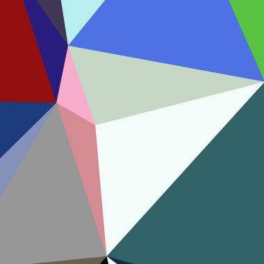 Arka plan çok renkli geometrik poligonal.