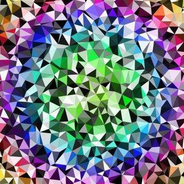 Arka plan çok renkli geometrik poligonal.
