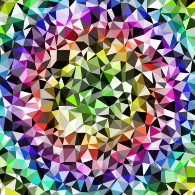 Arka plan çok renkli geometrik poligonal.