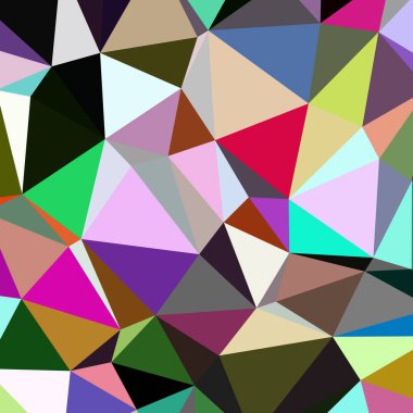Arka plan çok renkli geometrik poligonal.