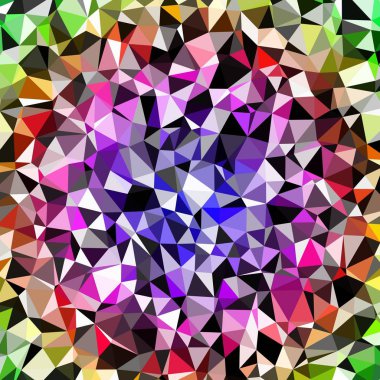 Arka plan çok renkli geometrik poligonal.