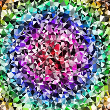 Arka plan çok renkli geometrik poligonal.