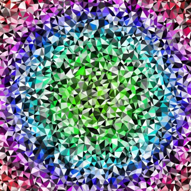 Arka plan çok renkli geometrik poligonal.