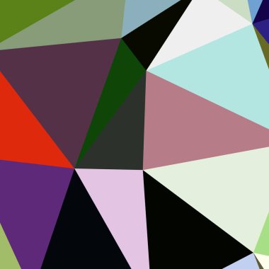 Arka plan çok renkli geometrik poligonal.