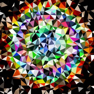 Harika geomeric soyut poligonal mozaik. Üçgen düşük poli arka plan. Çokgenler ile soyut geometrik arka plan. Bir üçgen oluşur origami tarzı desen