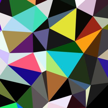 Arka plan çok renkli geometrik poligonal.