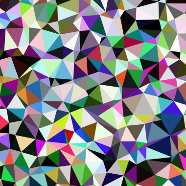 Arka plan poligonal sorunsuz üçgen renk desen.