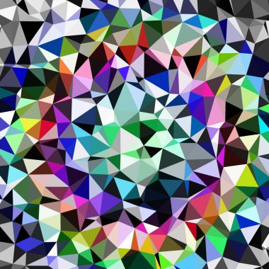 Arka plan çok renkli geometrik poligonal.