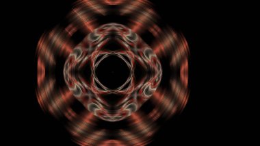 Fantezi kaotik renkli fraktal desen. Soyut Fraktal şekiller. 3D render resimde arka plan veya duvar kağıdı.