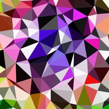 Arka plan çok renkli geometrik poligonal.