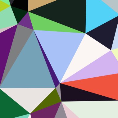 Arka plan çok renkli geometrik poligonal.