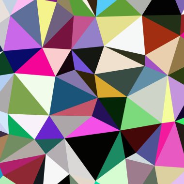 Arka plan çok renkli geometrik poligonal.