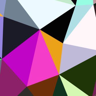 Arka plan çok renkli geometrik poligonal.