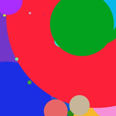 Daire geometrik büyük arka plan çok renkli desen.