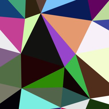 Arka plan çok renkli geometrik poligonal.