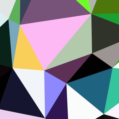 Arka plan çok renkli geometrik poligonal.