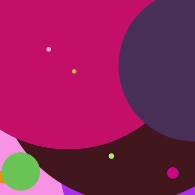 Daire geometrik yeni arka plan çok renkli desen.