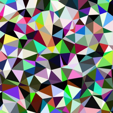 Arka plan çok renkli geometrik poligonal.