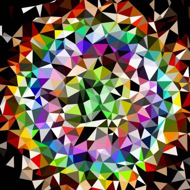 Arka plan çok renkli geometrik poligonal.