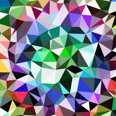 Arka plan çok renkli geometrik poligonal.