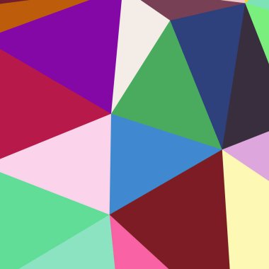 Arka plan çok renkli geometrik poligonal.