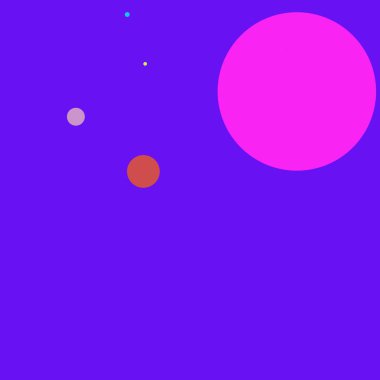 Daire geometrik güzel arka plan çok renkli desen.