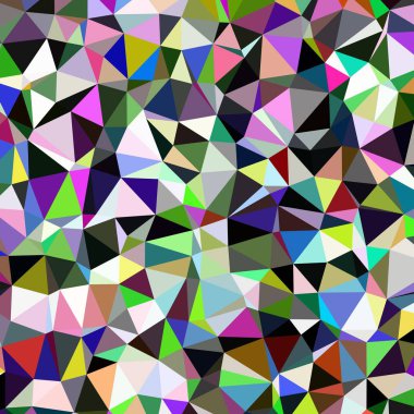 Arka plan poligonal sorunsuz üçgen renk desen.