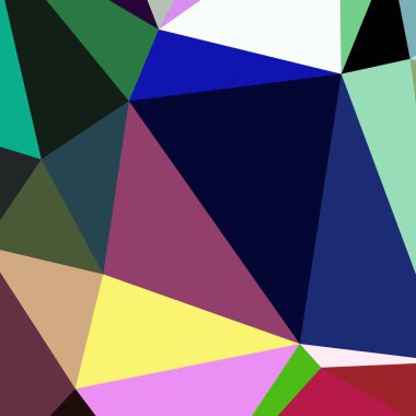 Arka plan çok renkli geometrik poligonal.