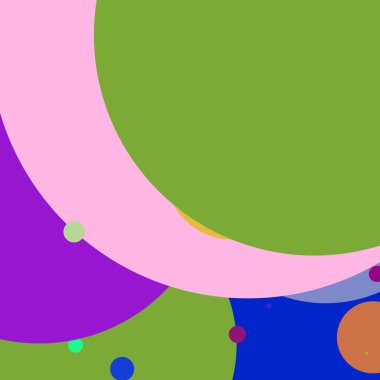 Daire geometrik şaşırtıcı arka plan çok renkli desen.