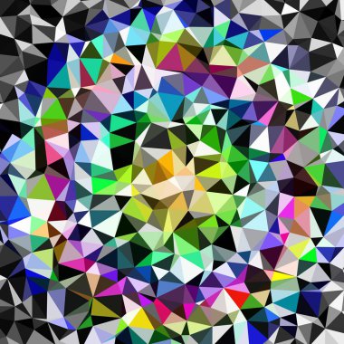 Arka plan çok renkli geometrik poligonal.