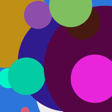 Daire geometrik güzel arka plan çok renkli desen.