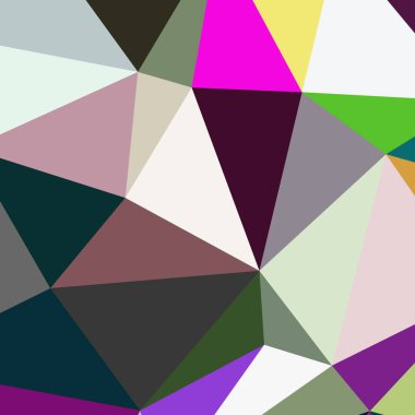 Arka plan poligonal sorunsuz üçgen renk desen.