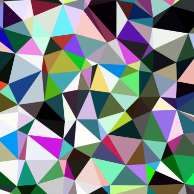 Arka plan çok renkli geometrik poligonal.