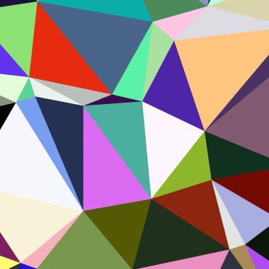 Arka plan çok renkli geometrik poligonal.