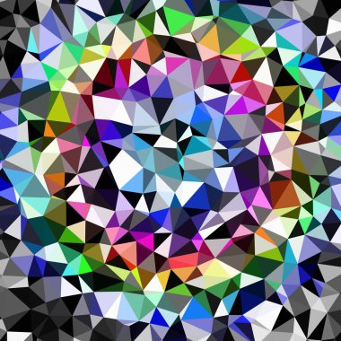 Arka plan çok renkli geometrik poligonal.