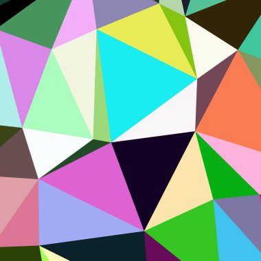 Arka plan çok renkli geometrik poligonal.