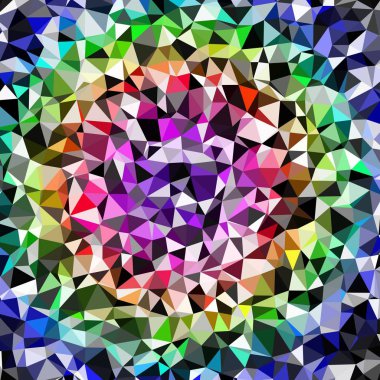 Arka plan çok renkli geometrik poligonal.