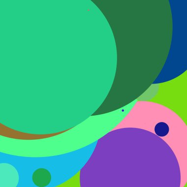 Daire geometrik büyük arka plan çok renkli desen.