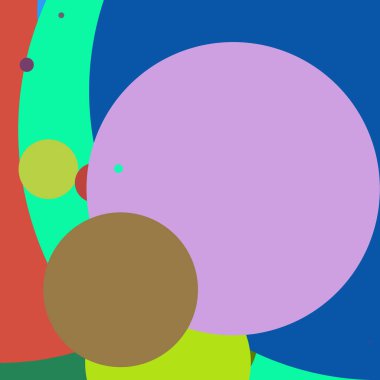 Daire geometrik güzel arka plan çok renkli desen.