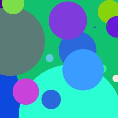 Daire geometrik yeni arka plan çok renkli desen.