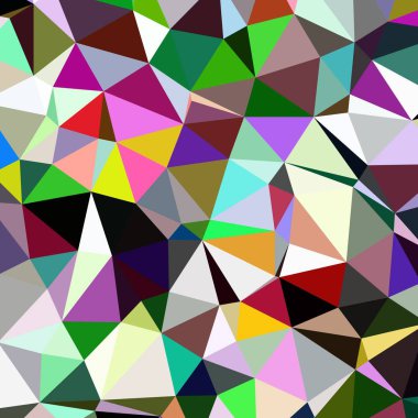 Arka plan çok renkli geometrik poligonal.