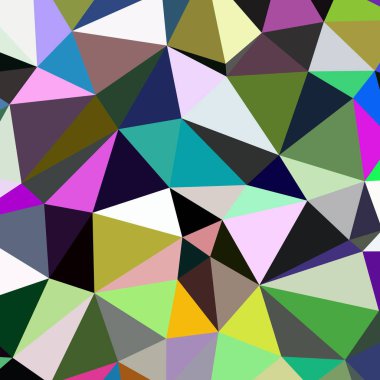 Arka plan çok renkli geometrik poligonal.