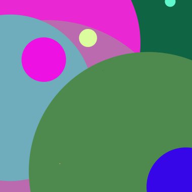 Daire geometrik büyük arka plan çok renkli desen.