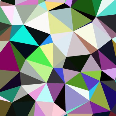 Arka plan çok renkli geometrik poligonal.